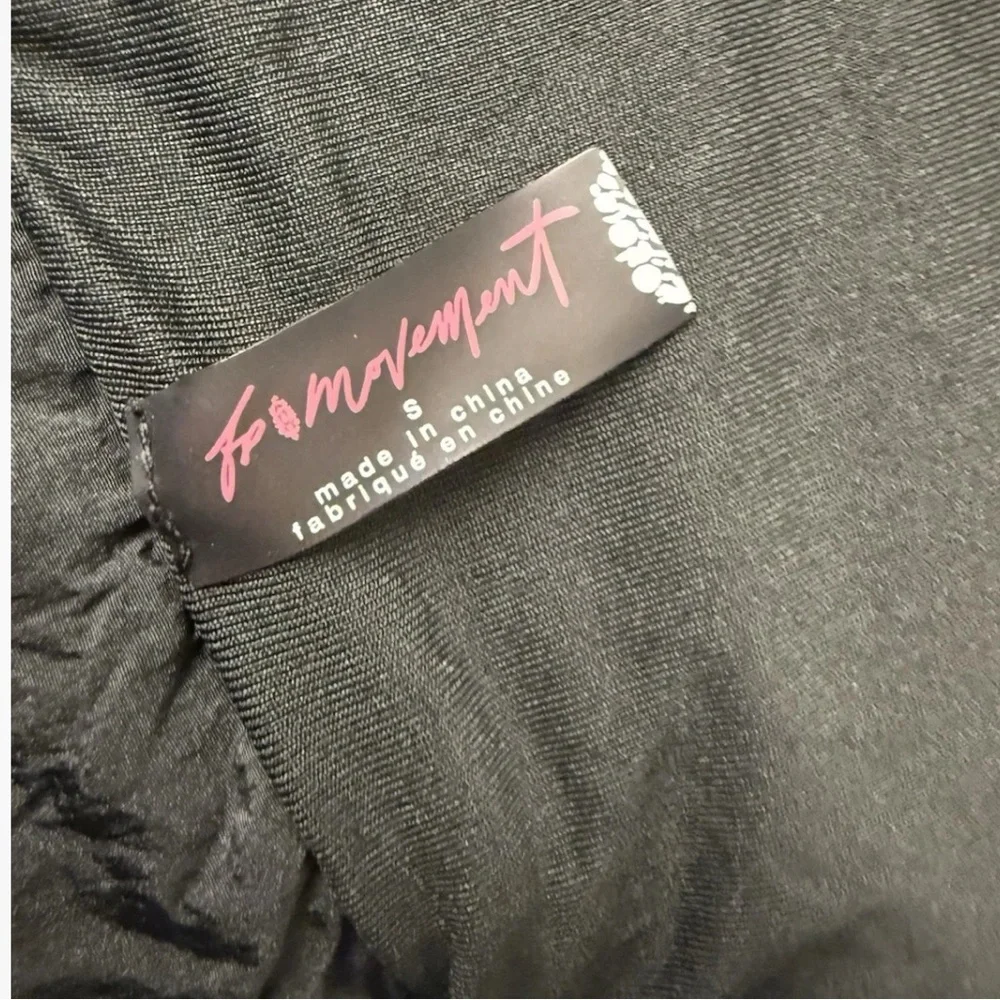 FREE PEOPLE The Way Home High Rise Running Shorts Women's Size Small Black - Picture 5 of 5